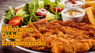 Milanesa empanizada  Receta fácil [upl. by Thielen]