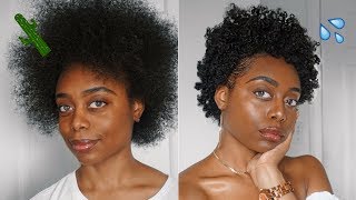 How To Moisturize Dry Natural Hair  Gloria Ann [upl. by Eelreveb]