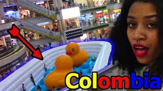 Medellin Colombia Santafe Mall  Gigantic Bounce house 🇨🇴 [upl. by Fitzsimmons]