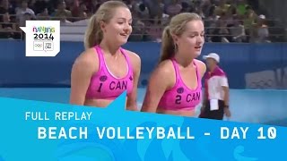 Beach Volleyball  Womens Bronze amp Gold Medal  Full Replay  Nanjing 2014 Youth Olympic Games [upl. by Morrell]