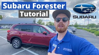 Subaru Forester How To Tutorial All The Buttons and Features [upl. by Llemmart]