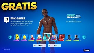 ¡CÓDIGO SECRETO para CONSEGUIR TODAS las SKINS GRATIS en Fortnite Capitulo 5 Temporada 2 [upl. by Prudi772]