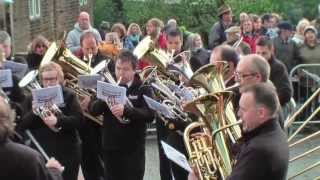 Whit Friday Brass Band Competition Denshaw Saddleworth England [upl. by Fatma]