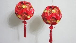 CNY TUTORIAL NO 9  Lunar New Year 農曆新年 Hongbao Lantern [upl. by Esekram]