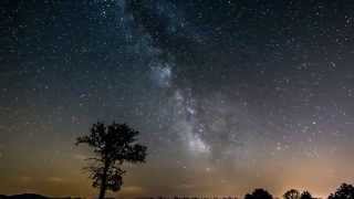 TimeLapse voie lactée Milky Way [upl. by Ordnas]