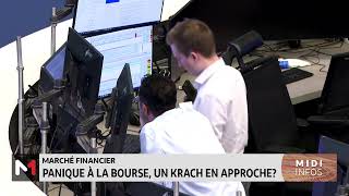 Marché financier  Panique à la bourse un krach en approche [upl. by Enyedy]