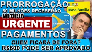 🚨 URGENTE CALENDÁRIO AUXÍLIO EMERGENCIAL 2021 PRORROGAÇÃO COMEÇA SER PAGA DAQUI 3 SEMANAS ENTENDA [upl. by Assirek]