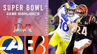 Rams vs Bengals  Super Bowl LVI Game Highlights [upl. by Odrareg]