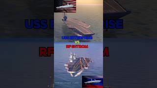 USS enterprise Vs RF shtrom modernwarships [upl. by Ttehc]