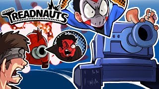 TREADNAUTS  BLUE TANK IS BEST TANK Fun New Game [upl. by Virnelli]