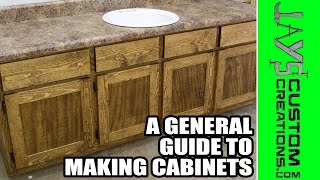 A General Guide To Making Cabinets a visual guide  169 [upl. by Ivens875]