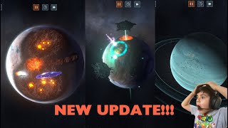 DESTROYING TRAPPIST1d AND TRAPPIST1e IN SOLAR SMASH💥 NEW UPDATE [upl. by Mcgill]