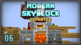 Modern Skyblock 3 Departed EP 6 Tinkers Complement Melter  Autosmelt [upl. by Favien]