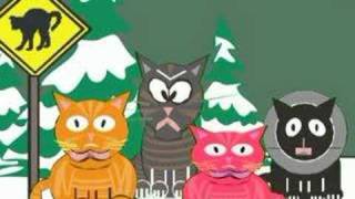 The Christmas Cats Sing Jingle Bells [upl. by Okemak]