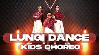 LUNGI DANCE KIDS CHOREO  TEAM DANCEFIT [upl. by Elreath308]