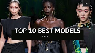 Top 10 Best Models of 2020  Runway Collection [upl. by Nylirak]