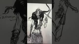 Your Prompts My drawings drawing drawingprompts sketch illustration [upl. by Akceber]