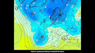 METEO fino al 26 marzo 2024 e tendenza per Pasqua [upl. by Allertse]