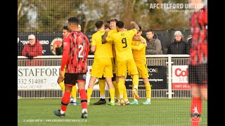 HIGHLIGHTS Mickleover FC vs AFC Telford United Southern League Premier Central  6th January 2024 [upl. by Willner]