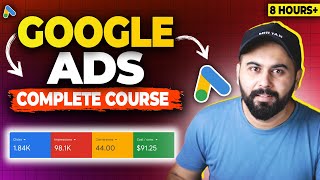 Google Ads Full Course  Learn Google Ads from Beginner to Advanced [upl. by Anilyx755]