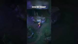 20 cs per minute gragas [upl. by Gulgee]