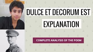 Dulce et decorum est analysis and explanation [upl. by Kwasi987]