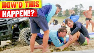 The WEIRDEST Injuries On Bondi beach [upl. by Sinned383]