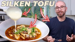 THREE Silken Tofu Recipes I EAT Almost EVERY DAY [upl. by Ahsinac198]