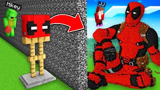 Mikey and JJ Cheated With SUPERHERO Build Battle in Minecraft Maizen [upl. by Yenettirb]