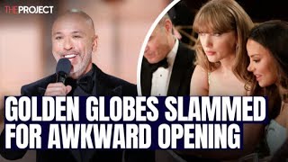 Golden Globes Slammed For Awkward Opening Monologue [upl. by Katheryn462]