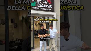 La MIGLIORE PIZZERIA della Città PIÙ TURISTICA della Puglia è buona😳 video completo su igtiktok [upl. by Airotnahs]