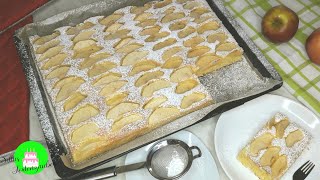 Blitzkuchen Apfelkuchen vom Blech [upl. by Aryas349]