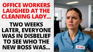 CLEANING LADY HUMILIATED BY COWORKERS BUT DAYS LATER SHE RETURNS POWERFUL [upl. by Domenic]