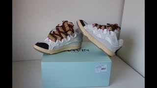 Lanvin Curb Sneaker Unboxing Alternative  Pleashoes [upl. by Anidal]