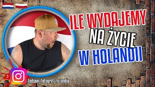 ILE WYDAJEMY NA ŻYCIE W HOLANDII NA 5 OSÓB  STAŁE WYDATKI ORAZ ZAKUPY  ile udaje się odkładać [upl. by Amre]