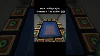 Minecraft Free Edition [upl. by Airbmat]