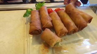 How To Prepare Best And Easy Healthy Vegetable Spring Rolls Recipe [upl. by Alister186]