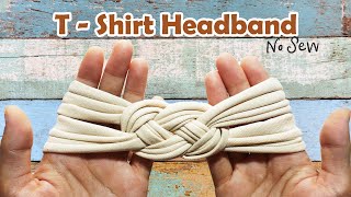 Old T  Shirt Headbands  Headband Tutorial [upl. by Gamal]