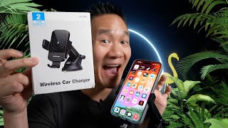 WORTH IT CHGeek Wireless Car Charger with Auto Clamp [upl. by Ule]