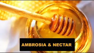 Ambrosia and Nectar  The Food and Drink of the Gods and Goddesses [upl. by Ennaisoj]