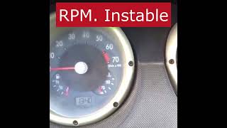 تصلب دواسة الفرامل و RPM طالع نازل RPM Instable pédale raide كامل المشكل فيديو تحت في الوصفcar [upl. by Frieder]