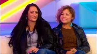 Antonia Thomas amp Lauren Socha Interview  T4 How to pull the Misfits girls [upl. by Wiltz]