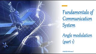 Communication system  Angle Modulation part 1 [upl. by Gail]