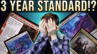 WotC Slows Down Standard Rotation to 3 Years What are they thinking  Magic the Gathering News [upl. by Wauters903]