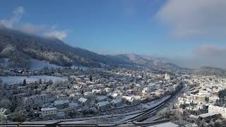 Erster Schnee in Adliswil [upl. by Curran]