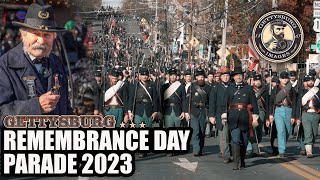 Gettysburg Remembrance Day Parade  2023 [upl. by Ardnosak]