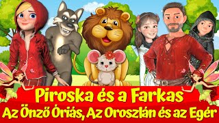 Piroska És A Farkas 🔴🐺I Az Önző Óriás 🔴🧌 I Nati Mesék I Magyar Tündérmesék [upl. by Sotnas]