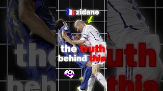 Why Zinedine Zidane headbutted Marco Materazzi THE TRUTH shorts football soccer worldcup [upl. by Ettesyl]