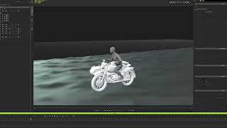 iClone 8  Riggid Body  Metahuman Dummy Ragdoll Simulation Motobike Ride [upl. by Haianeb]