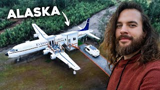 Overnight in Cozy Airplane House Unique Alaska AirBnB [upl. by Aidnac932]